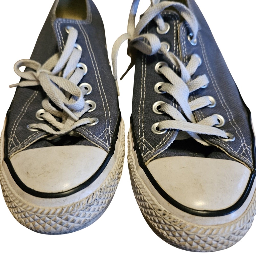 Converse Chuck Taylor All Star Men's  Size 6  Women 8 Low Top‎ Canvas Gray
